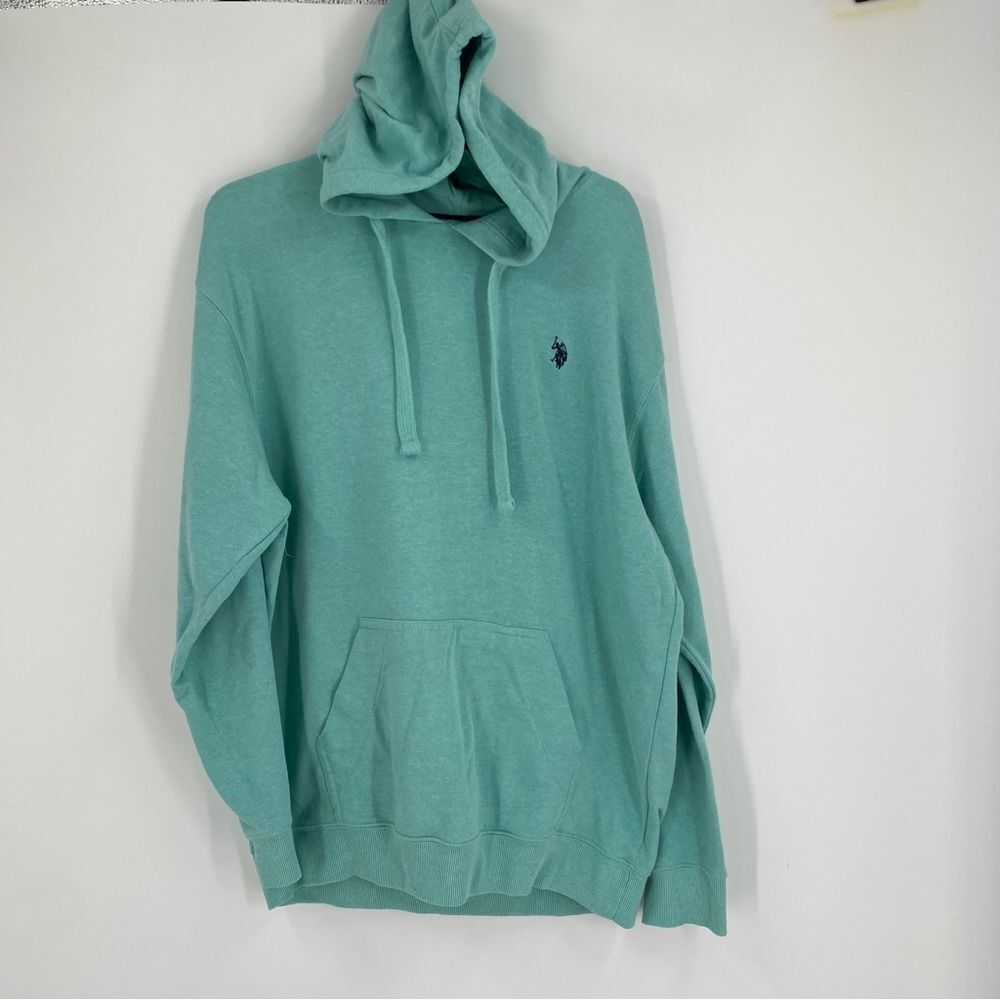 U.S. Polo Assn. Teal Hoodie size L